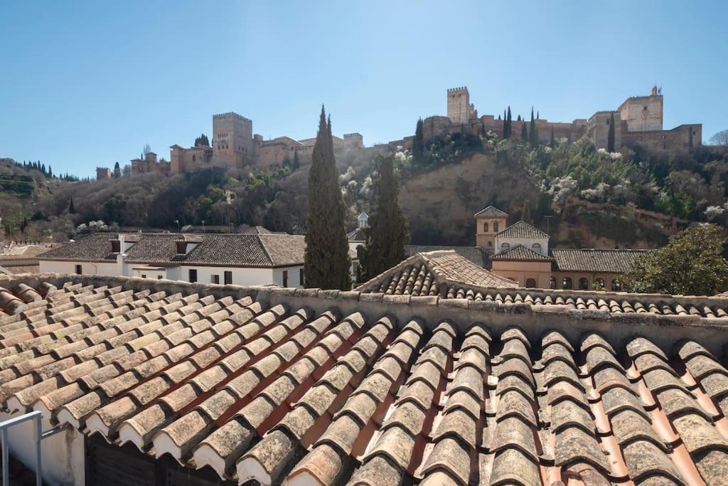 Vista Alhambra I- Private Roof Top Terrace - Wifi Granada Buitenkant foto